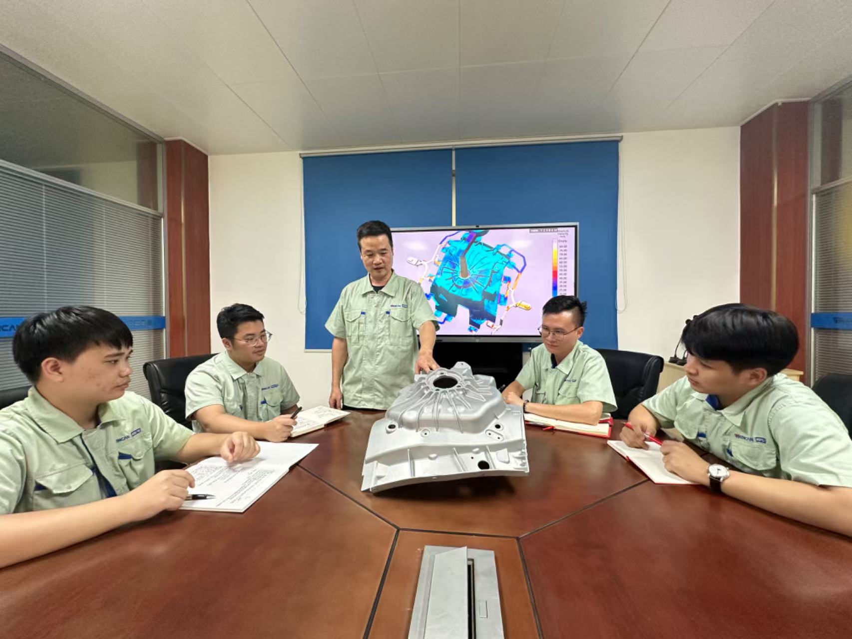 公司在模流分析、模溫控制、高真空技術(shù)等方面已經(jīng)處于國際先進(jìn)水平，具有快速響應(yīng)新能源整車廠新需求和同步開發(fā)能力，更好地為客戶提供產(chǎn)品設(shè)計(jì)及優(yōu)化服務(wù)，助力客戶產(chǎn)品加速創(chuàng)新，產(chǎn)品能力獲得客戶高度認(rèn)可。
分析軟件:MAGMA,JSCAST
設(shè)計(jì)軟件:CATIA,Pro/E,UG